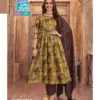 MCM Pure Gold Vol-1 - Anarkali Kurti With Pant Dupatta